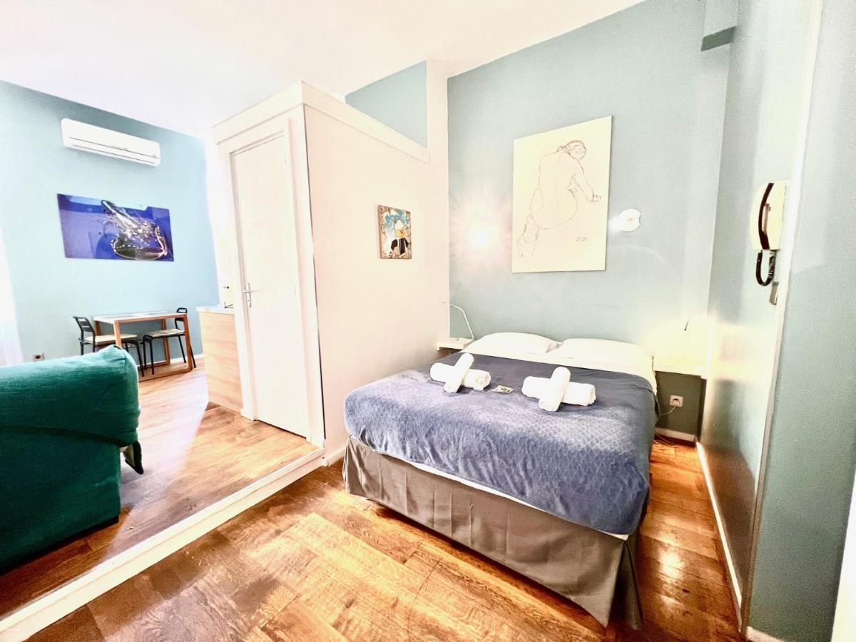 Aparthotel Riviera - Grimaldi Coeur De Ville - Large Studio Ac With Bigger South Terrace - Hyper Centre - Terrasse Esprit Nizza Exterior foto